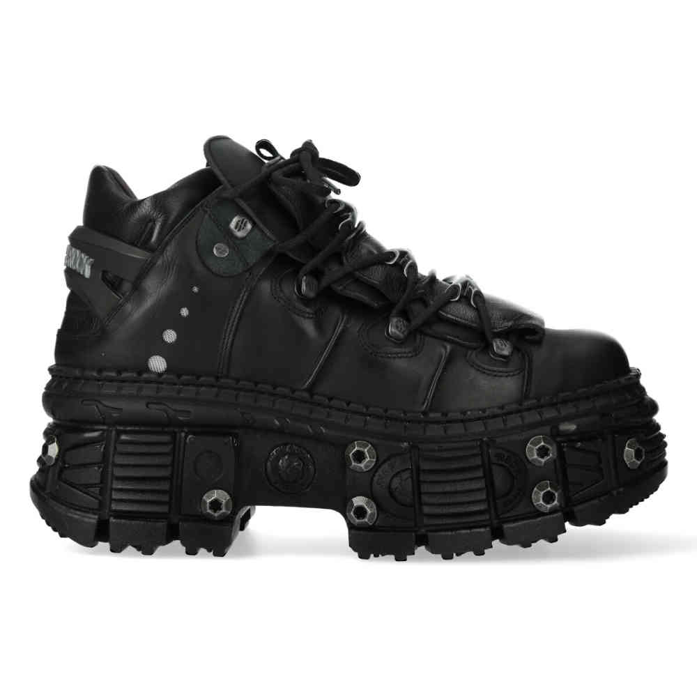 New Rock - M-WALL106-S25 Plateausneaker - Schwarz